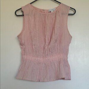 Pink Peplum Top